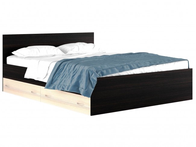 Кровать с матрасом и ящиком Виктория (180х200) фото