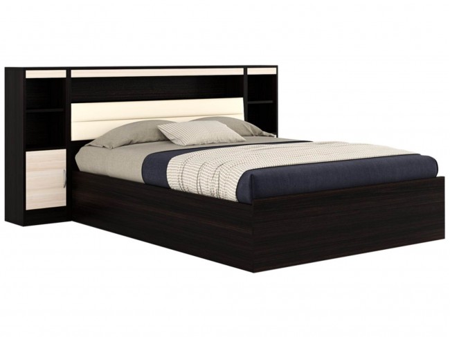 Кровать с блоком, тумбами и матрасом Promo B Cocos Виктория-МБ ( фото