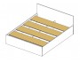 Кровать с матрасом ГОСТ Виктория-П (90х200) от производителя