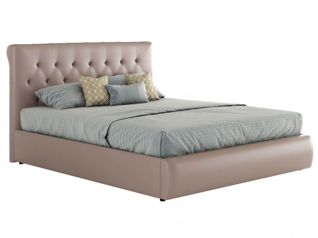 Мягкая кровать с основанием Амели (140х200) фото
