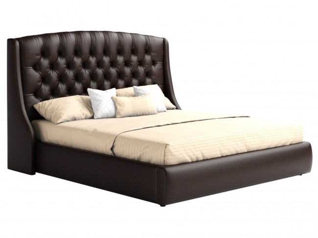 Мягкая кровать с ПМ и матрасом Promo B Стефани (160х200) фото