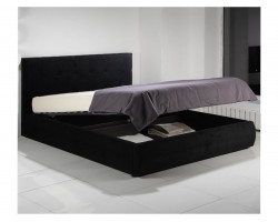 Кровать Мягкая "Selesta&; 1400 темная с матрасом PROMO