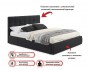 Мягкая кровать Selesta 1800 темная с подъемным механизмом купить
