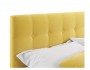 Мягкая кровать Selesta 1800 желтая с матрасом PROMO B COCOS с по недорого
