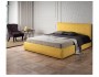 Мягкая кровать Selesta 1800 желтая с матрасом PROMO B COCOS с по распродажа