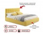 Мягкая кровать Selesta 1800 желтая с матрасом PROMO B COCOS с по купить