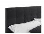 Мягкая кровать "Selesta" 1400 темная с ортопед.основан недорого