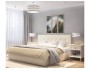Мягкая кровать Selesta 1600 беж с ортопед.основанием распродажа