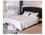 Мягкая кровать "Stefani" 1400 темная с подъемным механ от производителя