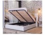 Мягкая кровать "Stefani" 1400 беж с подъемным механизм фото