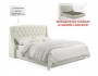 Мягкая кровать Stefani 1600 беж с ортопед. основанием распродажа