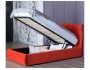Мягкая кровать Selesta 900 оранж с подъемным механизмом распродажа
