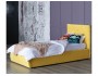 Мягкая кровать Selesta 900 желтая с ортопед.основанием фото