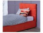 Мягкая кровать Selesta 900 оранж с ортопедическим основанием с от производителя