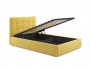 Мягкая кровать Selesta 1200 желтая с подъем.механизмом с матрасо от производителя