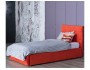 Мягкая кровать Selesta 900 оранж с подъемным механизмом с матрас недорого