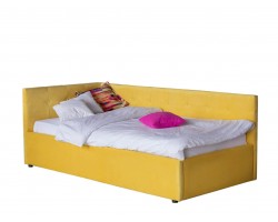 Кровать Односпальная тахтаBonna 900 желтая с подъемным механизмо