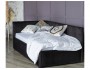 Односпальная кровать-тахта Bonna 900 темная с подъемным механизм фото