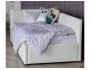 Односпальная кровать-тахта Bonna 900 белый с подъемным механизмо недорого