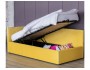 Односпальная кровать-тахтаBonna 900 желтая с подъемным механизмо недорого