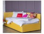Односпальная кровать-тахта Bonna 900 желтая с подъемным механизм купить
