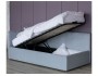 Односпальная кровать-тахта Bonna 900 серая с подъемным механизмо недорого