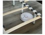 Мягкая кровать Melani 1600 беж c ортопедическим основанием и мат купить