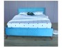 Мягкая кровать Melani 1600 синяя ортопед.основание с матрасом PR купить