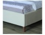 Мягкая кровать Monika 1600 беж c ортопедическим основанием от производителя