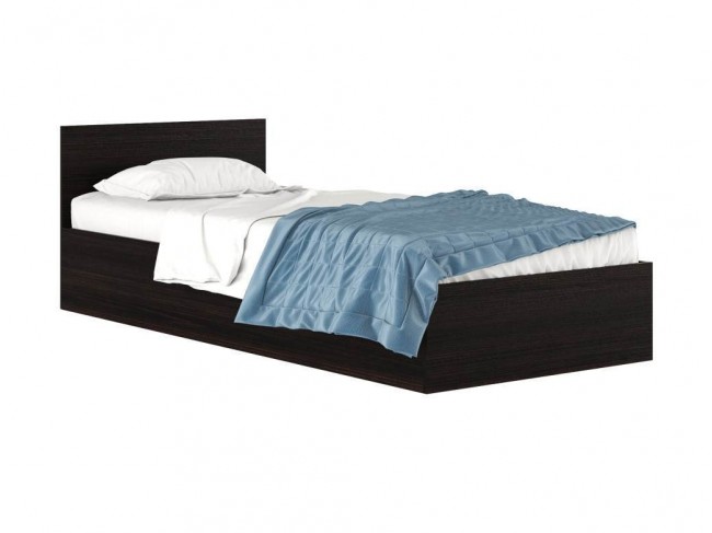 Компактная односпальная кровать "Комфорт" 700 см. венг фото