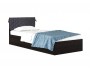 Односпальная кровать 900 "Виктория-П" венге со съемной недорого