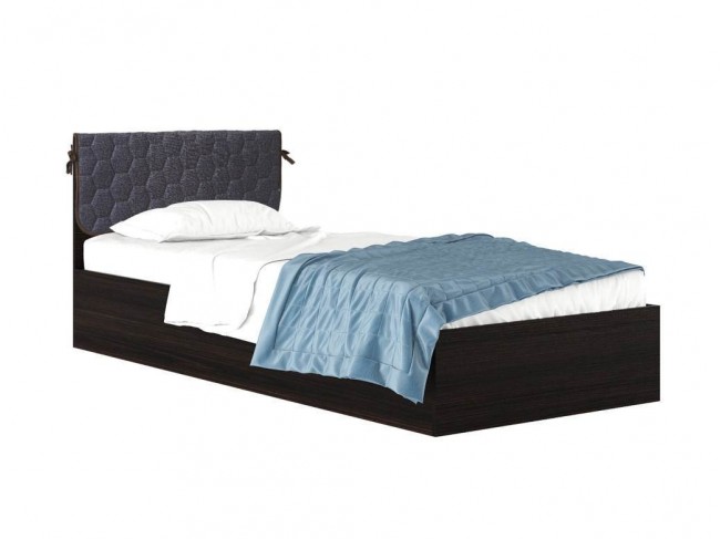 Односпальная кровать 900 "Виктория-П" венге со съемной фото