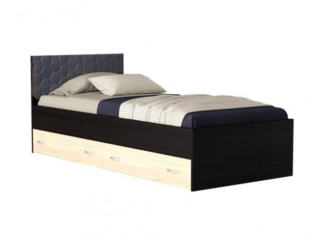 Односпальная кровать "Виктория-П" 900 с ящиками и съем фото