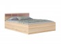 Двуспальная кровать "Виктория-С" 160х200 со стеклом и  распродажа