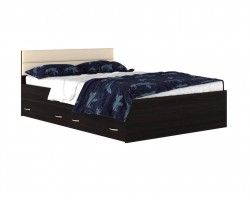 Кровать "Виктория-МБ&; 1400*200 с мягким изголовьем