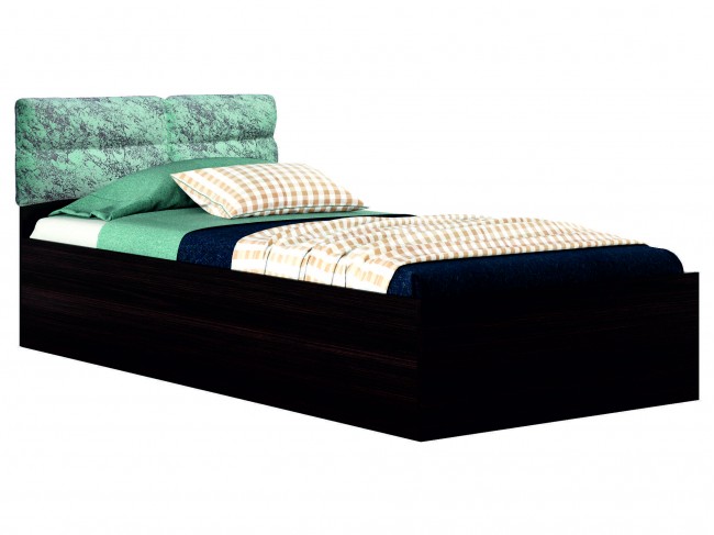 Односпальная кровать "Виктория-П" 900 с мягким изголов фото