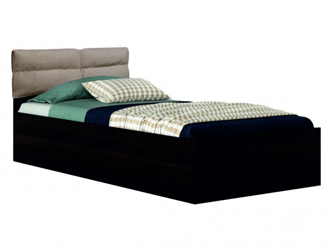 Односпальная кровать "Виктория-П" 900  с мягким фото