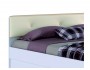 Белая двуспальная кровать "Николь ЭКО-П" 1600 с подъем купить