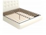 Мягкая кровать "Селеста" 1400 белая  с орт.основанием недорого