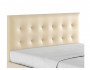 Мягкая бежевая двуспальная кровать "Селеста" 1400 с от производителя