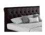 Мягкая двуспальная кровать "Амели" 1600 венге с распродажа