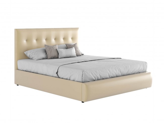 Мягкая двуспальная кровать "Селеста" 160х200 с матрасо фото