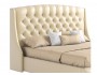 Мягкая двуспальная кровать "Стефани" 1400 с высоким недорого