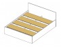 Кровать Доминика с блоком 160 (Белый) с матрасом ГОСТ от производителя