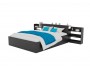 Кровать Доминика с блоком 140 (Венге) с матрасом PROMO B COCOS фото