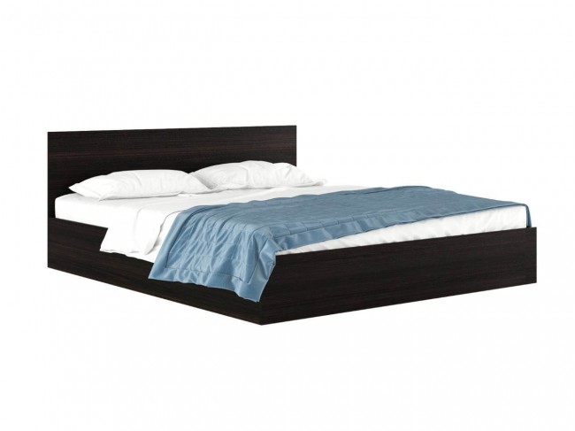 Двуспальная кровать "Виктория" 1800 венге фото
