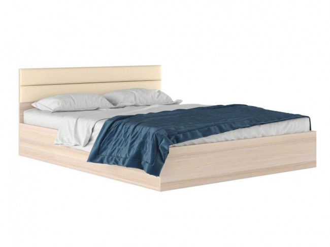 Двуспальная кровать "Виктория-МБ" 1600 с мягким фото