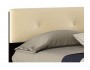 Кровать  "Виктория ЭКО-П" 1400 венге с мягким изголовь недорого