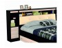 Кровать "Виктория ЭКО-П" с изголовьем из кожи 1400 с недорого