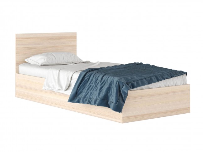Односпальная кровать "Виктория" 900 дуб с матрасом Pro фото